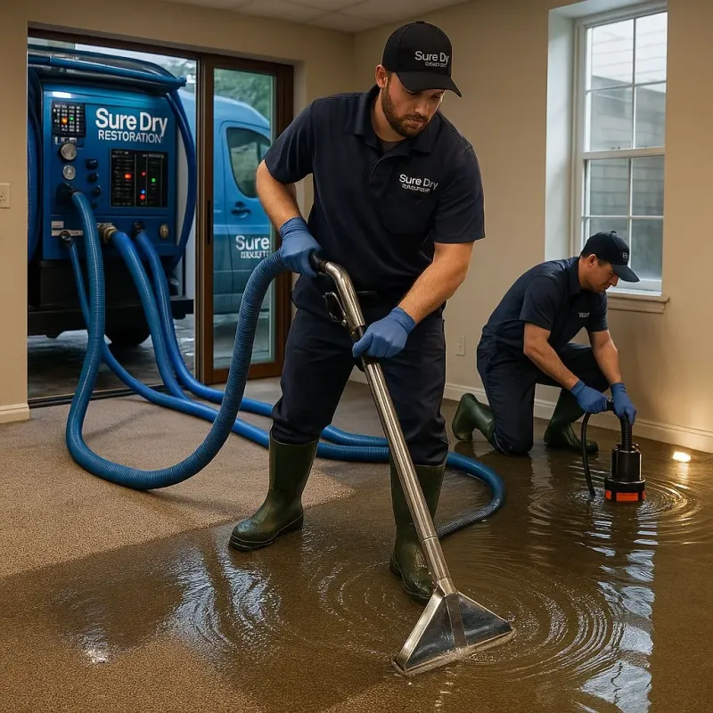 Water Extraction and Removal process in Bowling Green, MO